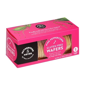 Rutherford & Meyer WAFERS, PEPPERCORN GLUTEN FREE RUTHERFORD & MEYER 3.5 OZ