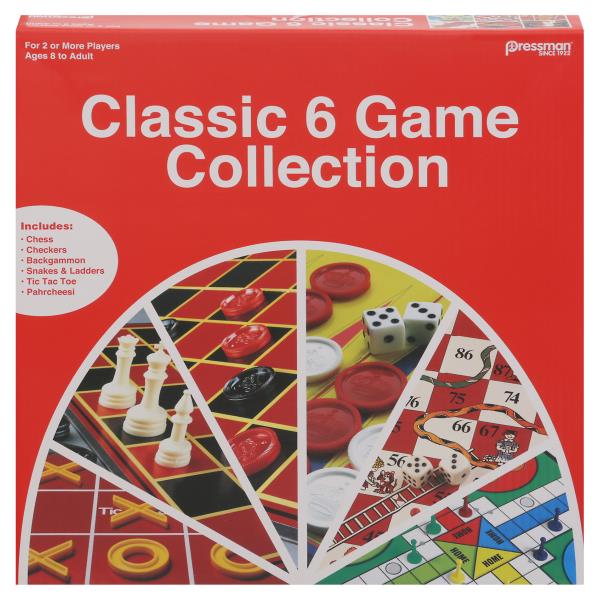 Pressman 6 Game Collection, Classic | Publix Super Markets