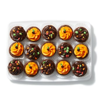 Fall Brownie Bite Platter 15-Count