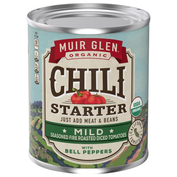 Muir Glen Organic Chili Starter, with Bell Peppers, Mild Publix Super