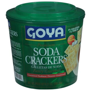 Goya Soda Crackers, Premium, Fancy