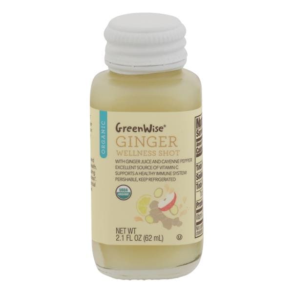 GreenWise Organic Wellness Shot, Ginger Publix Super Markets