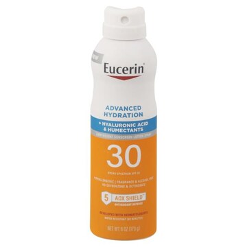 Eucerin Sunscreen Lotion Spray, Lightweight, Broad Spectrum SPF 30