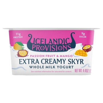 Icelandic Provisions Extra Creamy Skyr, Passion Fruit & Mango