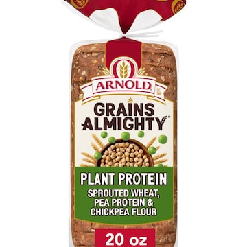 Arnold Grains Almighty Plant Protein Whole Grains Thin Sliced Bread, 20 oz
