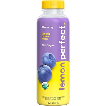 Lemon Perfect Lemon Water, Zero Sugar, Blueberry, Hydrating