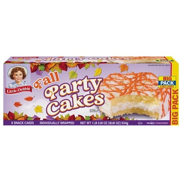 Little Debbie Fall Party Big Pack Snack Cakes