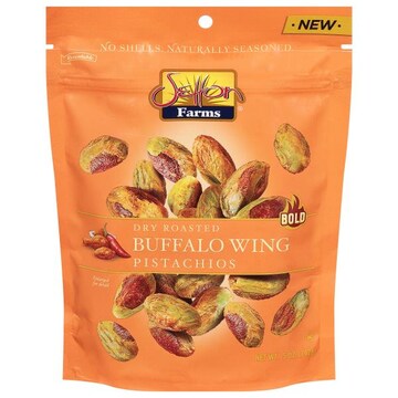 Setton Farms Pistachios, Buffalo Wings, Dry Roasted, Bold