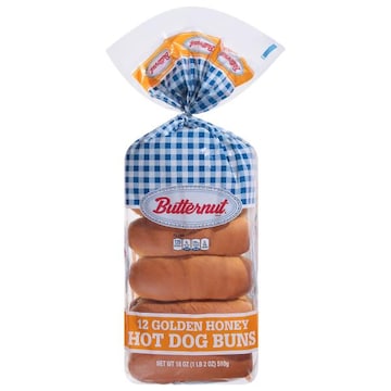 Butternut Hot Dog Buns, Golden Honey