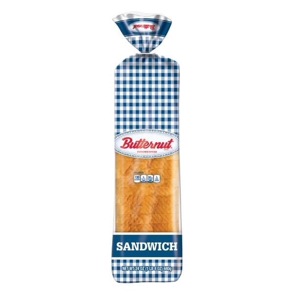 Butternut Bread, Enriched, Sandwich Publix Super Markets