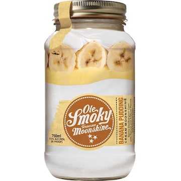 Ole Smoky Banana Pudding Cream Moonshine Whiskey