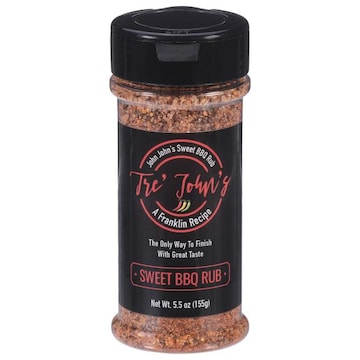 Tre' John's BBQ Rub, Sweet