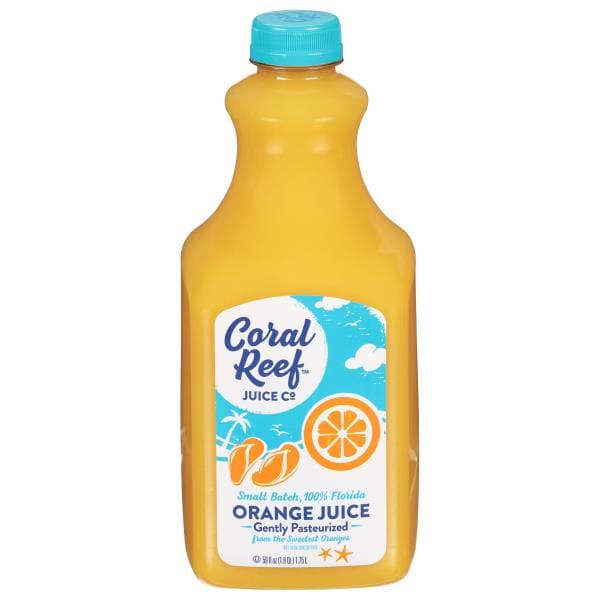 Coral Reef Juice Co. Juice, Small Batch, Orange Publix Super Markets