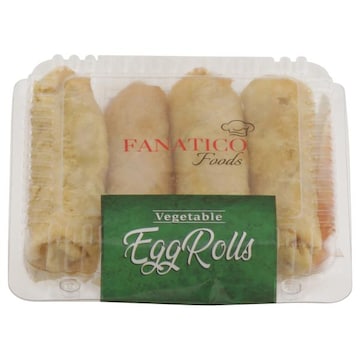 Fanatico Foods Egg Rolls, Vegetable