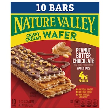Nature Valley Crispy Creamy Peanut Butter Chocolate Wafer Bars