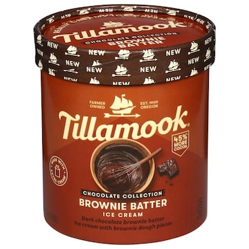Tillamook Ice Cream, Brownie Batter