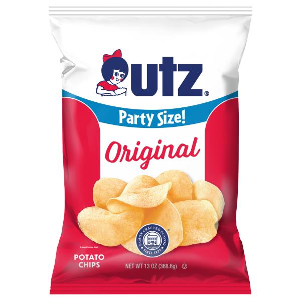 Utz Potato Chips, Original, Party Size | Publix Super Markets