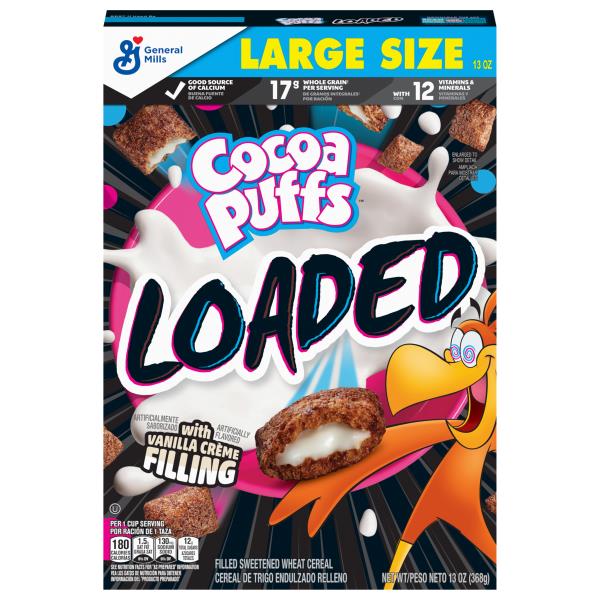 Cocoa Puffs Loaded Cereal, Large Size Publix Super Markets