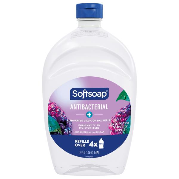 Softsoap Hand Soap, Antibacterial, White Tea & Berry Publix Super Markets
