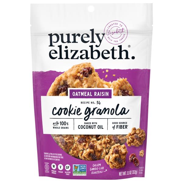 Purely Elizabeth Oatmeal Raisin Cookie Granola | Publix Super Markets