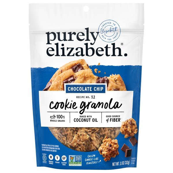 Purely Elizabeth Cookie Granola, Recipe No. 32, Chocolate Chip Publix