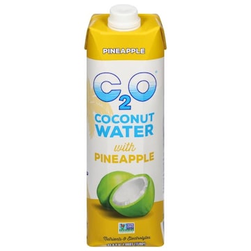 C2o Coconut Water, with Pineapple
