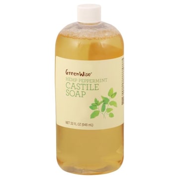 GreenWise Castile Soap, Hemp Peppermint
