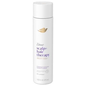 Dove Conditioner, with Vitamin B3 & Zinc, Scalp + Hair Therapy, Density Boost, Strengthening