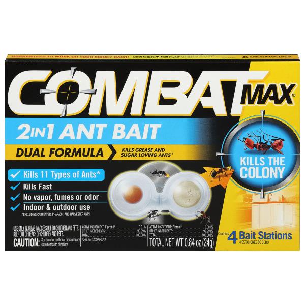 Combat Max Bait Stations, 2 in 1 Ant Bait, Dual Formula | Publix Super ...