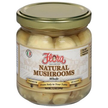Flora Mushrooms, Natural, Whole