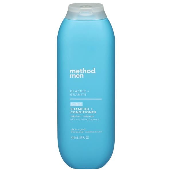Method Men Men Shampoo + Conditioner, 2 in1, Glacier + Granite Publix Super Markets