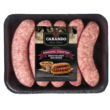 Carando Classic Italian Original Crafted Bratwurst Sausage