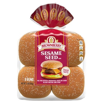 Brownberry Buns, Sesame Seed