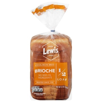 Lewis Bake Shop 1/2 Loaf Brioche Bread