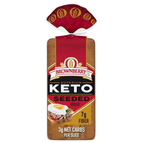 Brownberry Keto Seeded Pre-sliced Bread, 20 oz | Publix Super Markets