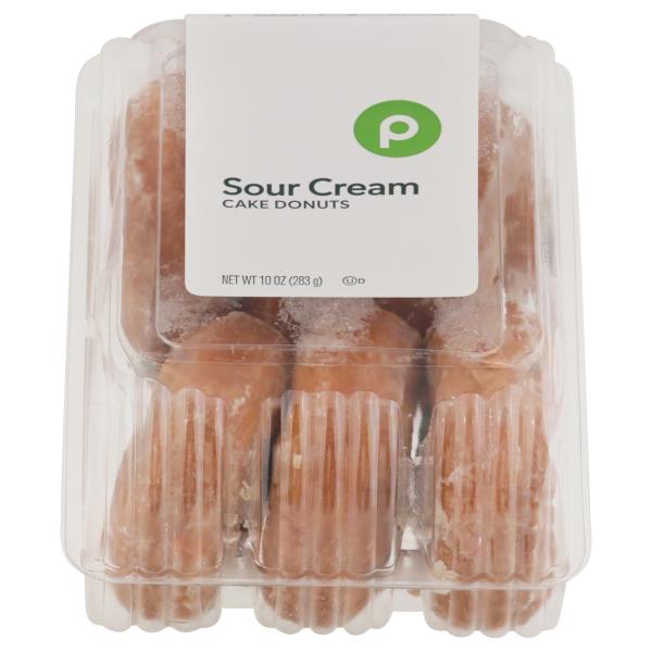 Sour Cream Cake Donuts 6ct | Publix Super Markets