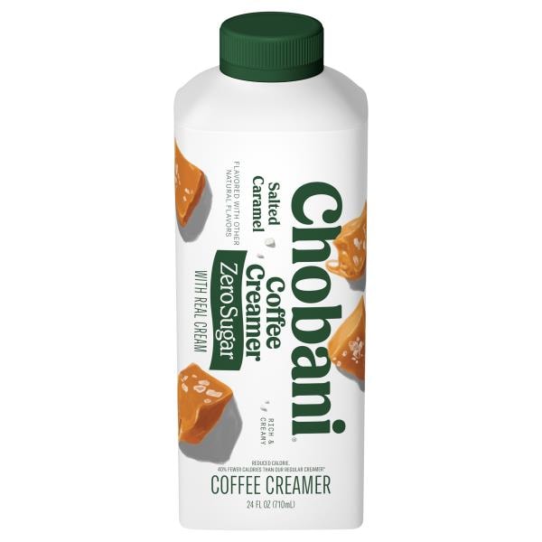 Chobani Coffee Creamer, Zero Sugar, Salted Caramel | Publix Super