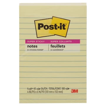 Post-it Notes, Super Sticky