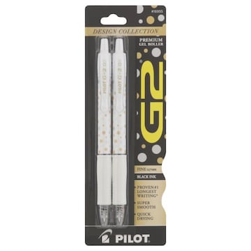 Pilot G2 Gel Roller, Premium, Fine 0.7 Mm, Black Ink