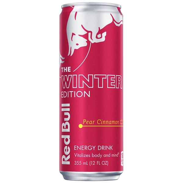 Red Bull Winter Edition Pear Cinnamon Energy Drink, 12 Fl Oz Can