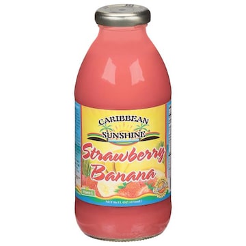 Caribbean Sunshine Juice, Strawberry Banana