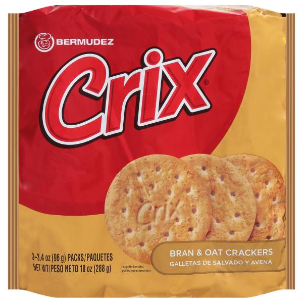 Crix Crackers, Bran & Oat Publix Super Markets