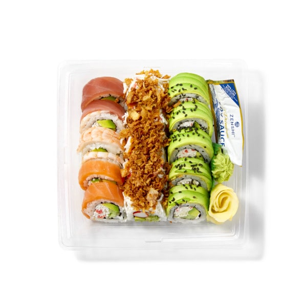 Zenshi Chef Sampler A, Dragon Crunchy Rainbow, Prepared in Store