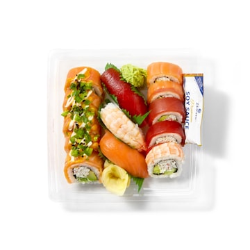 Zenshi Chef Sampler A, Nigiri Rainbow, Prepared in Store,Ready to Eat