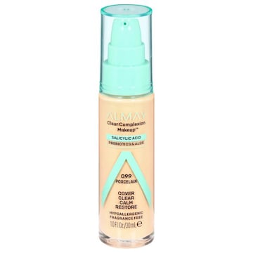 Almay Makeup, Clear Complexion, 099 Porcelain