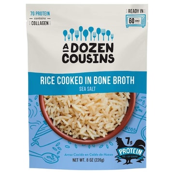 A Dozen Cousins Sea Salt Rice Cooked in Bone Broth