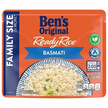 Ben's Original Ready Rice Rice, Basmati, Family Size