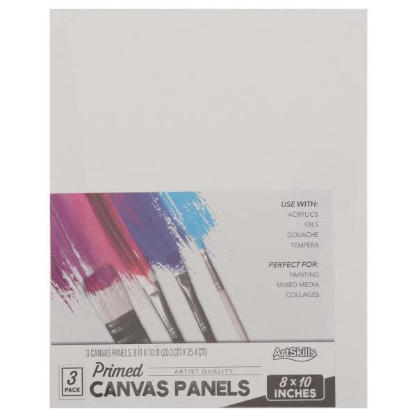 Artskills Canvas Panels, Primed, Artist Quality | Publix Super Markets