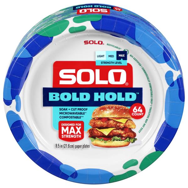 Solo Bold Hold Paper Plates, Max Strength Publix Super Markets