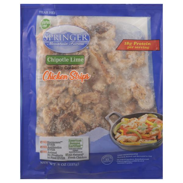 Springer Mountain Farms Chicken Strips, Chipotle Lime | Publix Super ...